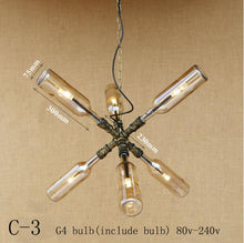 Load image into Gallery viewer, Modern glass bottle lamp