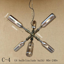 Load image into Gallery viewer, Modern glass bottle lamp