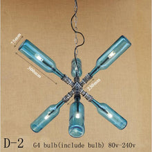 Load image into Gallery viewer, Modern glass bottle lamp