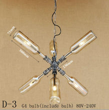 Load image into Gallery viewer, Modern glass bottle lamp