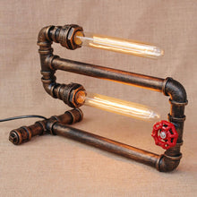 Load image into Gallery viewer, Black workroom table lamp