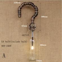 Load image into Gallery viewer, Retro Industrial wall lamp