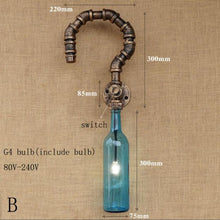 Load image into Gallery viewer, Retro Industrial wall lamp