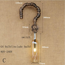 Load image into Gallery viewer, Retro Industrial wall lamp