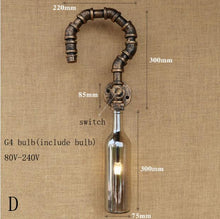 Load image into Gallery viewer, Retro Industrial wall lamp