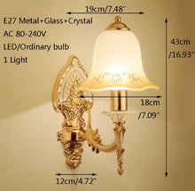Load image into Gallery viewer, Modern Crystal Wall Lamp