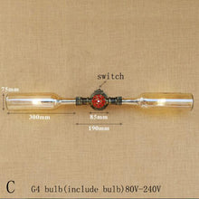 Load image into Gallery viewer, Retro Glass wall lamp