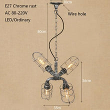 Load image into Gallery viewer, Loft Retro Black Pendant Lights
