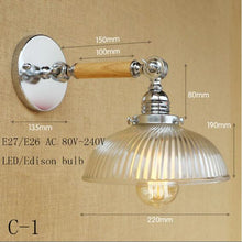 Load image into Gallery viewer, Fashion Loft Glass Wall Lamp
