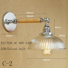Load image into Gallery viewer, Fashion Loft Glass Wall Lamp