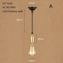 Load image into Gallery viewer, Vintage Iron Pendant Lamp