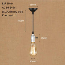 Load image into Gallery viewer, Vintage Iron Pendant Lamp