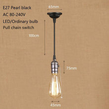 Load image into Gallery viewer, Vintage Iron Pendant Lamp