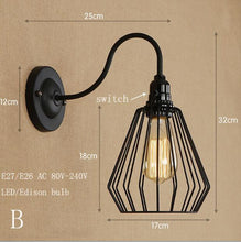Load image into Gallery viewer, Vintage LED Wall Lamp