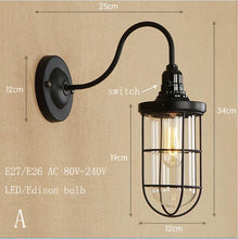 Load image into Gallery viewer, Vintage LED Wall Lamp