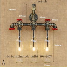 Load image into Gallery viewer, Retro Glass Wall Lamp