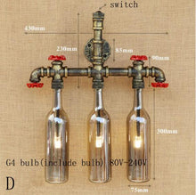 Load image into Gallery viewer, Retro Glass Wall Lamp