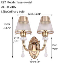 Load image into Gallery viewer, Modern glass wall Lamps