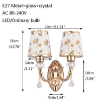 Load image into Gallery viewer, Modern glass wall Lamps