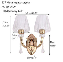 Load image into Gallery viewer, Modern glass wall Lamps