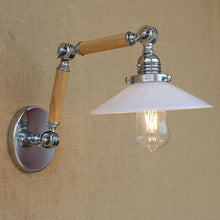 Load image into Gallery viewer, Modern glass white shade wall lamp