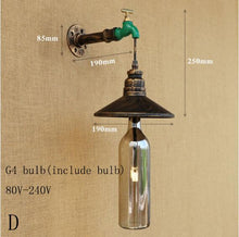 Load image into Gallery viewer, Retro Glassl Wall Lamp