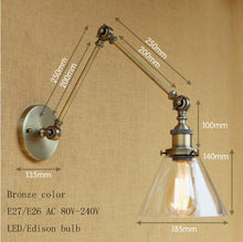 Load image into Gallery viewer, Modern Vintage Loft wall light