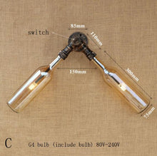 Load image into Gallery viewer, Retro Glass Wall Lamp