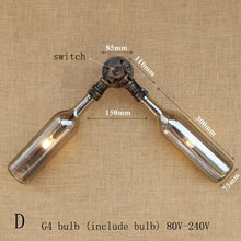 Load image into Gallery viewer, Retro Glass Wall Lamp