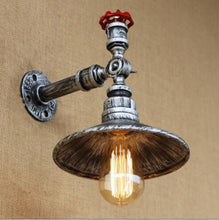 Load image into Gallery viewer, Water pipe Vintage wall lamp