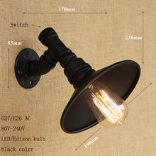 Load image into Gallery viewer, Vintage Iron Wall Lamp