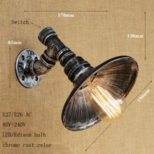 Load image into Gallery viewer, Vintage Iron Wall Lamp
