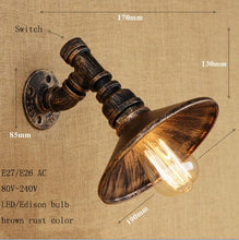 Load image into Gallery viewer, Vintage Iron Wall Lamp