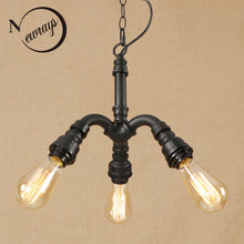 Load image into Gallery viewer, Loft Black Metal Pendant Lamp