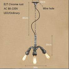 Load image into Gallery viewer, Loft Black Metal Pendant Lamp