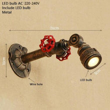 Load image into Gallery viewer, Loft Iron Retro Wall Lamp