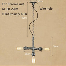 Load image into Gallery viewer, Retro Metal Black Pendant Lamp