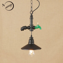 Load image into Gallery viewer, Loft Retro Black Pendant Light