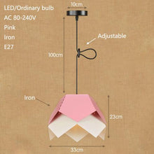 Load image into Gallery viewer, Modern Industrial Iron Pendant Light
