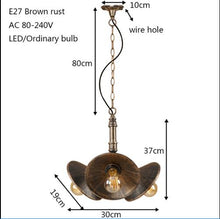 Load image into Gallery viewer, Loft Retro Black pendant Lamp
