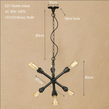Load image into Gallery viewer, Loft Retro Black Pendant Lamp
