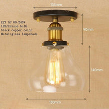 Load image into Gallery viewer, American Loft Retro Ceiling Lamps