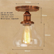 Load image into Gallery viewer, American Loft Retro Ceiling Lamps