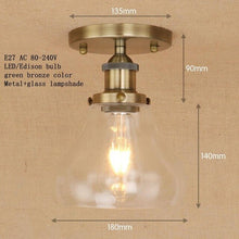 Load image into Gallery viewer, American Loft Retro Ceiling Lamps