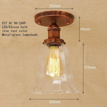 Load image into Gallery viewer, American Loft Retro Ceiling Lamps