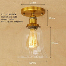 Load image into Gallery viewer, American Loft Retro Ceiling Lamps