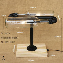Load image into Gallery viewer, Modern Glass Bottle Desk Light