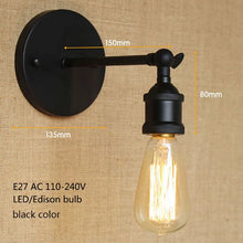 Load image into Gallery viewer, Vintage Loft Gold Metal Wall lamp