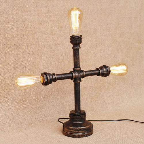 Vintage Retro Black Table Lamp