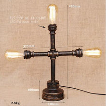 Load image into Gallery viewer, Vintage Retro Black Table Lamp